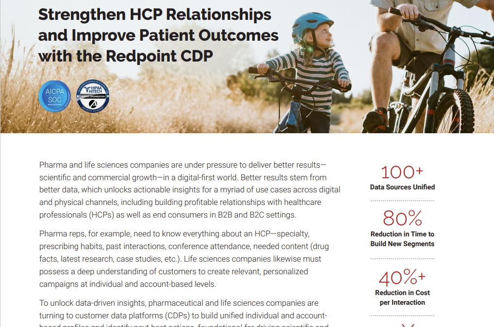 Strengthen HCP Relationships and Improve Patient Outcomes