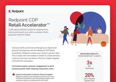 Redpoint CDP Retail Accelerator