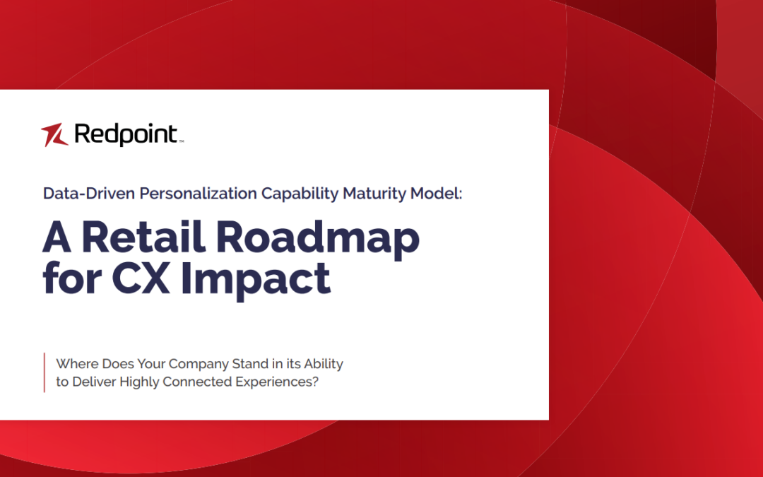 Data-Driven Personalization Capability Maturity Model: A Retail Roadmap  for CX Impact