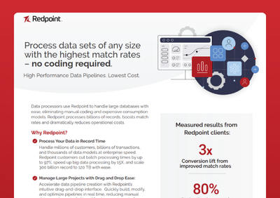 Redpoint Data Readiness for Data Processors